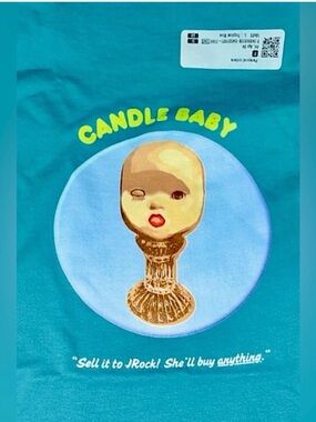 Candle Baby BACK IN STOCK! Tee — WOW, those went fast. New order coming!!